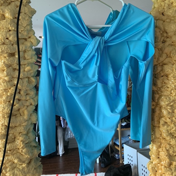 Coperni bodysuit, light blue size L. Like new! - Picture 2 of 3